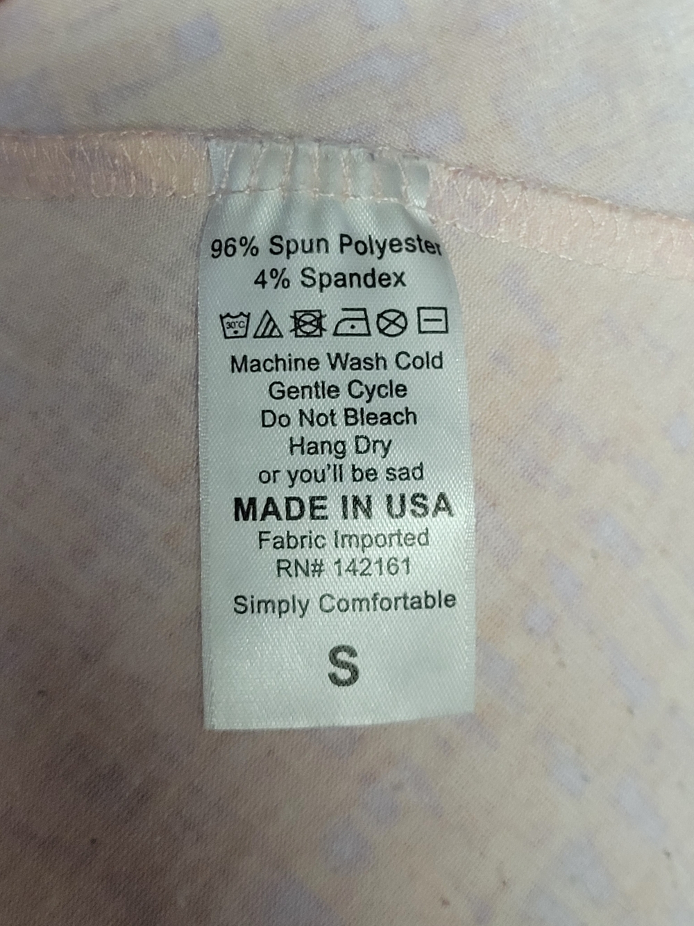 LuLaRoe Peach Pink Maxi Skirt Sz S - Picture 3 of 3